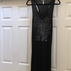 Cefian • Gray Slim Fit Maxi Dress